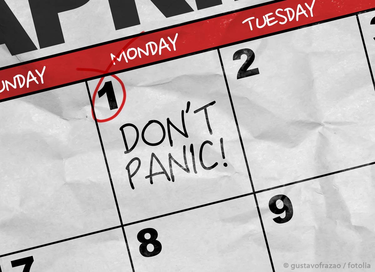 Don't panic