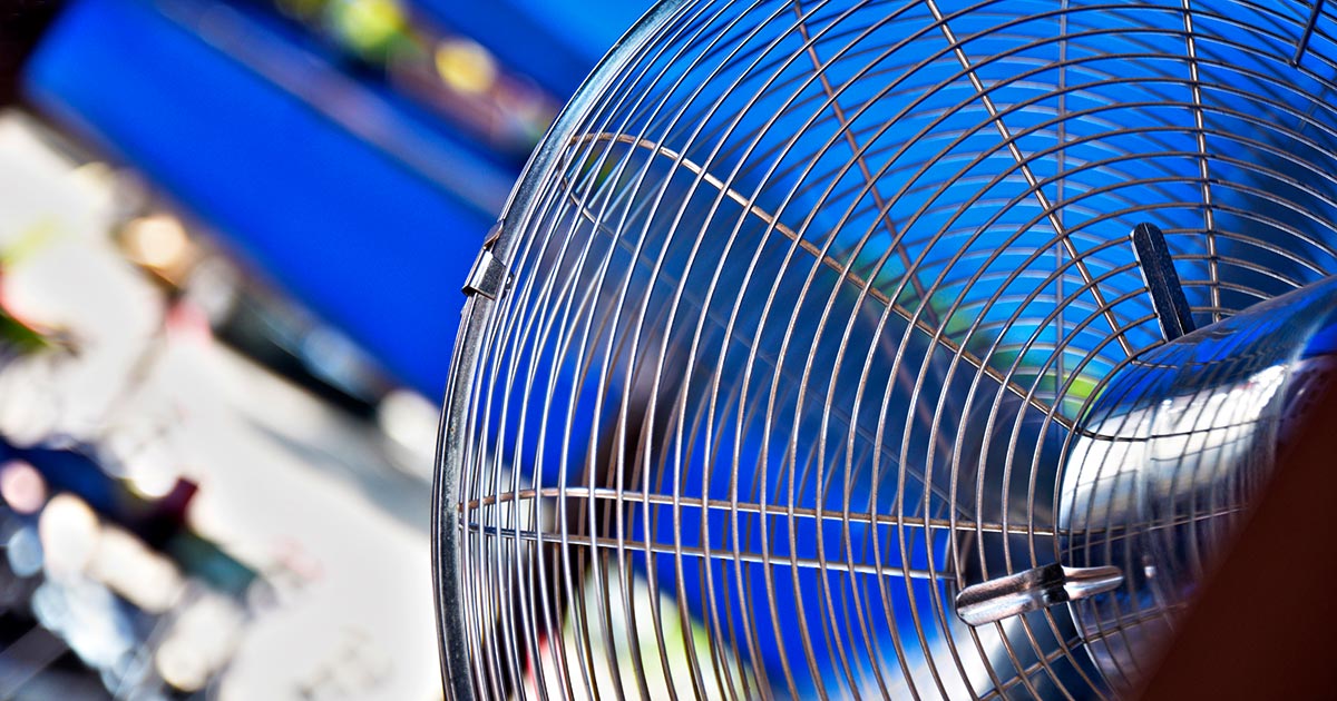 Fan. Image © juangallardosevilla / Pixabay