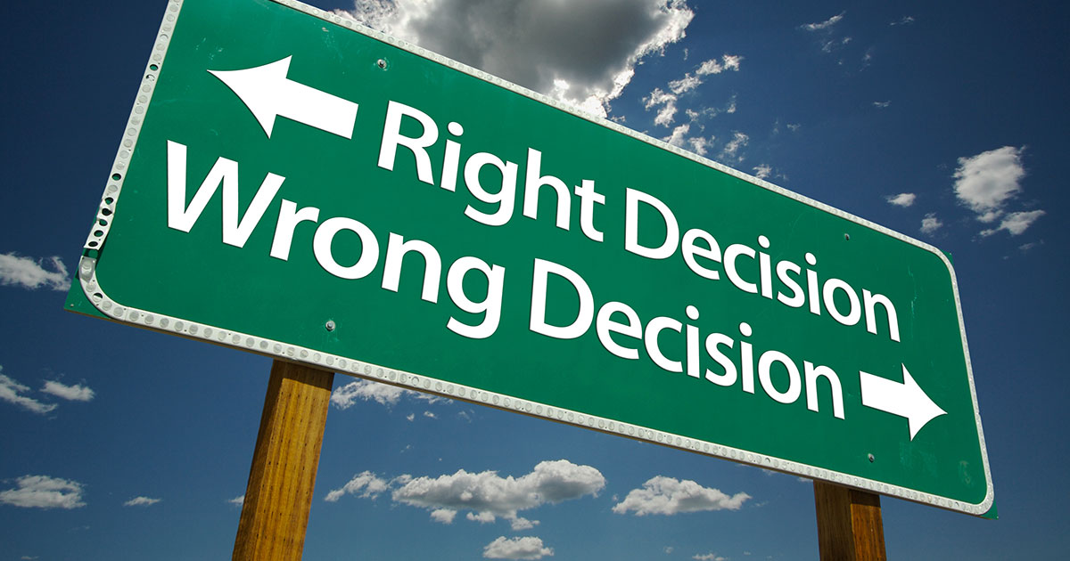 Decision paralysis: how to choose